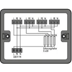 Rozvodný box WAGO 5 A, 250 V, černá, 1 ks