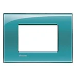 Legrand rám Living&Light zelená LNA4803VD