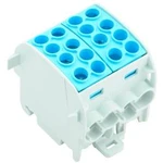 Blok rozvaděče Weidmüller WPD 202 4x35/4x25 BL, 1561700000, modrá, 2 ks