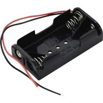 Bateriový držák na 2x AA Takachi SN32, kabel, (d x š x v) 57.6 x 31.2 x 15.2 mm
