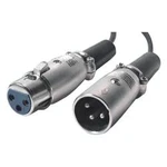 XLR audio kabel Bachmann 918.014, 5.00 m, černá