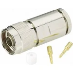 Konektor N BKL Electronic 404061, 50 Ω, zástrčka rovná