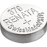 Knoflíková baterie na bázi oxidu stříbra Renata SR63, velikost 379, 16 mAh, 1,55 V