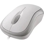 Optická Wi-Fi myš Microsoft Basic Optical Mouse P58-00058, bílá