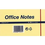 TESA® samolepící Office Notes 57655-00000 125 mm ŽLUTÁ barva listu tesa 57655-00000, (š x v) 125 mm x 75 mm, žlutá, 100 listů