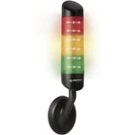 LED signalizační sloupek akustický Werma 695.300.55, 24 V/DC, IP69K, červená/žlutá/zelená