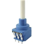Potenciometr s otočným přepínačem Weltron, 002045040444, 10 KΩ, 0,4 W