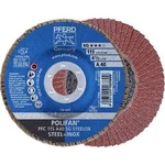 Vějířovitý brusný kotouč PFERD PFC 115 A 40 PSF STEELOX 67744115, Ø 115 mm/