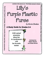 LILLY'S PURPLE PLASTIC PURSE - STUDY GUIDE Gr. 2-4