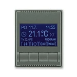 ABB Time, Time Arbo termostat pokojový antracitová 3292E-A10301 34 programovatelný
