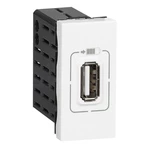 Legrand Mosaic nabíječka USB adaptér 750mA 77591 1M bílá