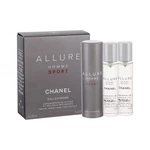 Chanel Allure Homme Sport Eau Extreme 3x20 ml toaletní voda pro muže poškozená krabička