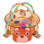 33.46x22.05inch Baby Gym Toddler Folding Baby Toys Ball Pool Toddler Soft Activity Play Tent Kids Game Playing House