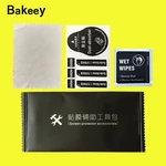 Bakeey 3 in 1 Tempered Glass Screen Protector Film Kits Assistant Accessories Wet Wipes Dust Absorber Cleaning Cloths fo