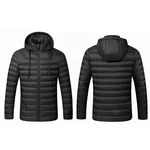 Waterproof Electric USB Heatiing Warm Hooded Jacket Winter Heated Coats