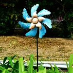 Wind Spinner Outdoor Garden Decor Kinetic Wind Sculpture Metal Windmill for Outdoor Yard Patio Lawn Garden Decor