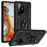 Bakeey For Xiaomi 11T / Xiaomi 11T Pro With 360° Rotation Bracket PC/TPU Material Protective Case Anti-drop Protection /