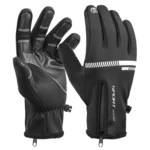 WEST BIKING Touch Screen Gloves Skidproof Windproof Waterproof Full Finger Winter Bike Gloves Outdoor Cycling Motorcycle