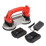 5 Speeds Electric Tiling Tiles Machine Floor Wall Tiles Suction Cup Vibrator w/ 1 or 2 Battery
