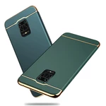 Bakeey Ultra-thin 3 in 1 Luxury Plating PC Hard Back Cover Protective Case for Xiaomi Redmi Note 9S / Redmi Note 9 Pro N