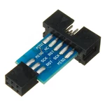 10 Pin To 6 Pin Adapter Board Connector ForISP Interface Converter AVR AVRISP USBASP STK500 Standard