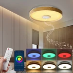34CM Mobile APP Smart bluetooth Music Light Audio Children's Room Study WIFI Bedroom Lamps LED Ceiling Lights