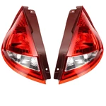 Car Rear Tail Light Brake Lamp Cover Shell Left/Right with No Bulb for Ford Fiesta 2008-2012