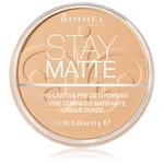 Rimmel Stay Matte púder odtieň 006 Warm Beige 14 g