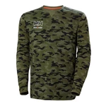 Tričko s dlouhým rukávem HELLY HANSEN Kensington - CAMO Velikost: L