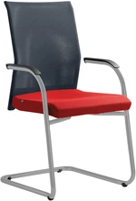 LD SEATING Konferenční židle WEB OMEGA 405-Z-N2, kostra hliník