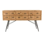 Drevená komoda Dutchbone Six, dĺžka 150 cm