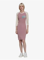 Cream-pink Women's Sheath Dress adidas Originals - Women