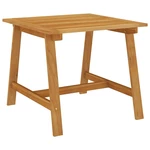 Garden Dining Table 34.6"x34.6"x29.1" Solid Acacia Wood