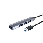 DM CHB056 4 In 1 USB Hub Docking Station USB Adapter with 3 USB 2.0 1 USB 3.0 for PC Laptop Matebook Macbook Pro