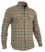 Flanelová Košile Bush 4-14 Factory® (Barva: Hnědá / zelená, Velikost: L)