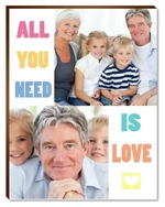 Fotopanel, All you need is love, 20x30 cm