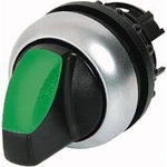 Otočný přepínač Eaton M22-WRLK3-G (216847), černá/zelená