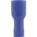 Faston zásuvka Vogt Verbindungstechnik 396208S 4.8 mm x 0.8 mm, 180 °, plná izolace, modrá, 1 ks