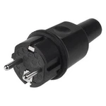 Zástrčka Bachmann 913.169, plnogumové , IP44, IP20, 250 V, černá