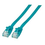 Síťový kabel RJ45 EFB Elektronik K8107GN.1,5, CAT 6A, U/UTP, 1.50 m, zelená