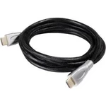 HDMI kabel club3D [1x HDMI zástrčka - 1x HDMI zástrčka] černá, stříbrná 1.00 m