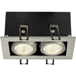 LED vestavné svítidlo SLV 115716, 15 W, N/A, hliník (kartáčovaný)