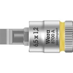 Nástrčný klíč Wera 8700 A FL, plochý, 1/4" (6,3 mm), chrom-vanadová ocel 05003322001