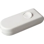 Šňůrový spínač interBär 8093-208.01, 2 A, 250 V, bílá, červená, 1x vyp/zap, 1 ks