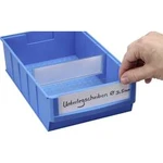 Popisovací štítky pro ložiska vidění boxy Allit ProfiPlus ShelfBox Label B 456597, bílá, transparentní