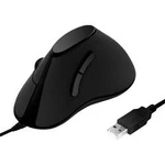 Optická Wi-Fi myš LogiLink ID0158 ID0158, ergonomická, černá