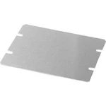 Podlahová deska Hammond Electronics 1434-4535, hliník, (d x š x v) 114 x 89 x 1 mm, přírodní, 1 ks