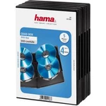 Hama DVD objímka Quad Box, sada 5 ks, černá Hama černá (š x v x h) 134 x 189 x 14 mm Hama