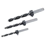 Sada spirálových vrtáků do dřeva Wolfcraft 2730000, 6 mm, 8 mm, 10 mm, chromvanadiová ocel, 1 sada