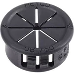Kabelová průchodka PB Fastener AF0750, 9,9 mm, Ø 21,8 mm, černá